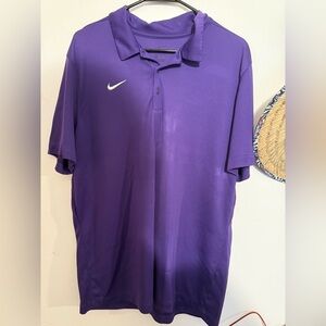 Nike Men's Deep Purple Polo Shirt